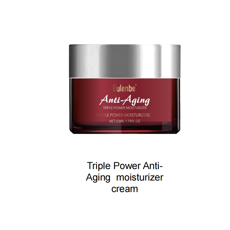 Anti-aging set,Triple Power Anti-Aging moisturizercream,2% hyaluronicAcid RevitalizingSerum - Image 4