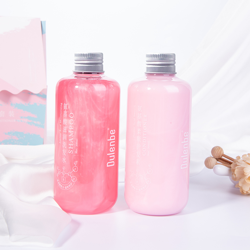 Custom GMPC Sulphate Free Vegan Natural Organic Nourishing Amino Acid Hair Care Shampoo and Conditioner Set